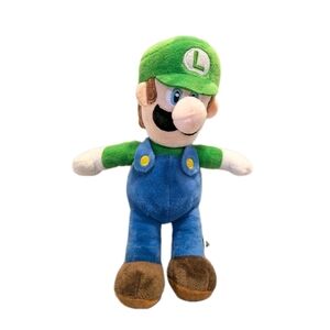 Super Mario Bros Luigi Plush Toy Nintendo Stuffed Collectable
